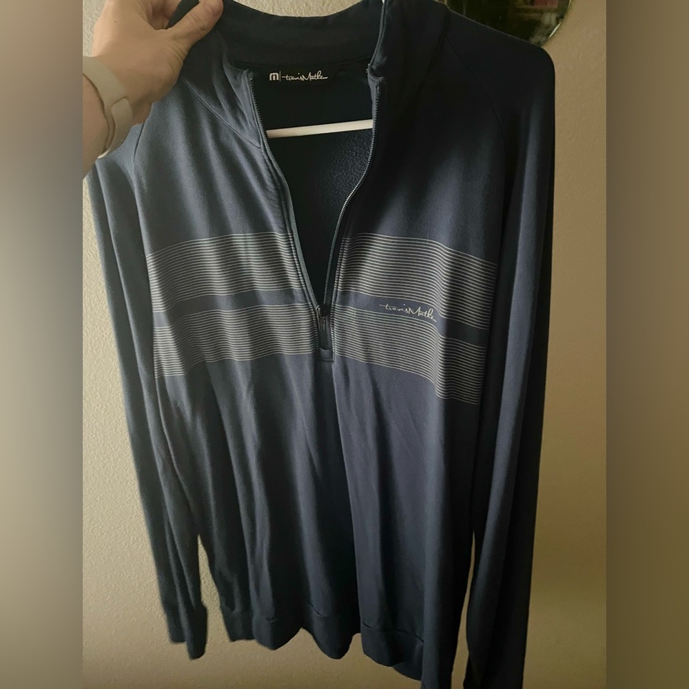 Travis Mathew Long Sleeve 1/4 zip Pullover